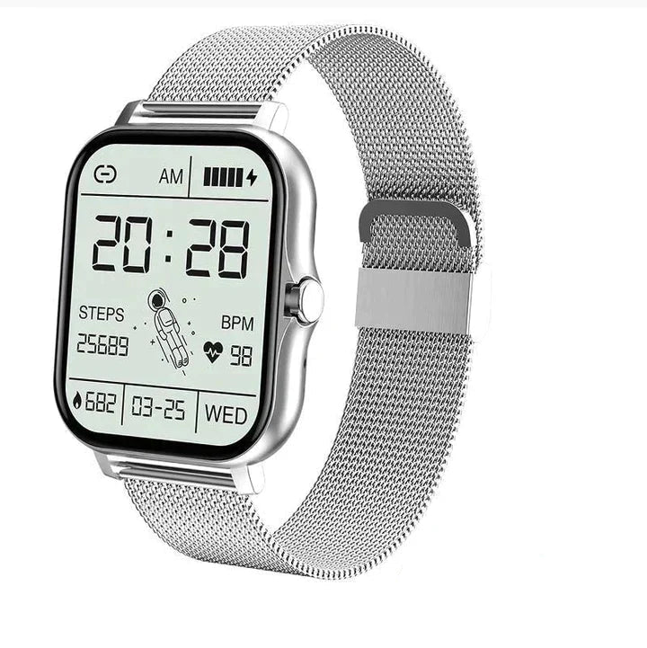 Aurelia Luxe Smartwatch – Elegant Design with Smart Functionality