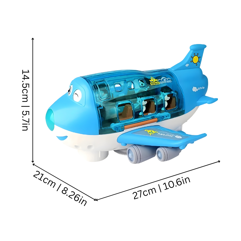 SkyWhirl Activity Plane – Light & Music Interactive Toy