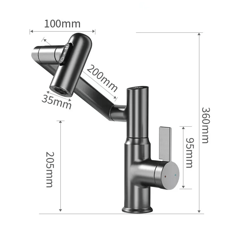 AquaSense Basin Mixer – Smart, Stylish and Functional Design