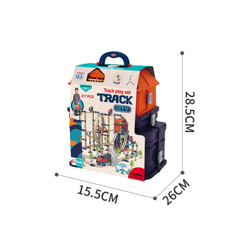 Adventurous Train Track Playset – Endless Building Fun for Kids