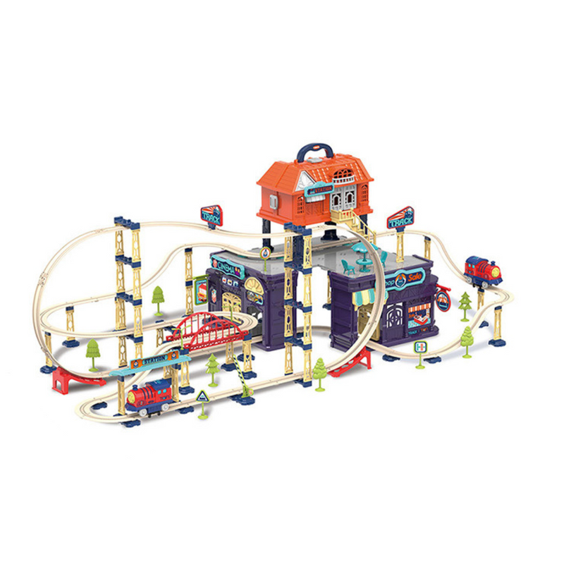 Adventurous Train Track Playset – Endless Building Fun for Kids