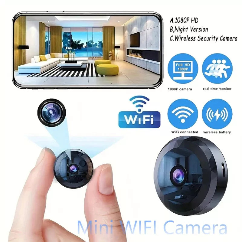 Magnetic Mini WiFi Camera – Discreet and Reliable for Day and Night