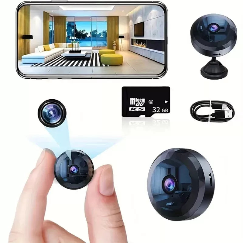 Magnetic Mini WiFi Camera – Discreet and Reliable for Day and Night