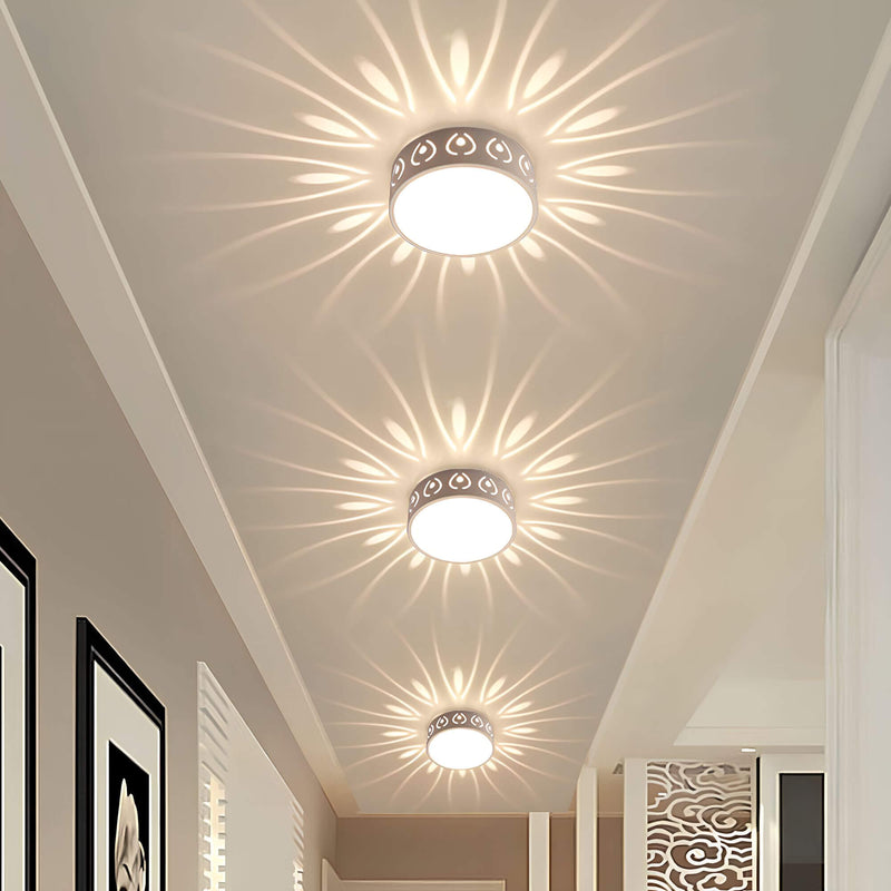 Aurora LED Ceiling Lamp - Atmospheric Lighting with Elegant Patterns