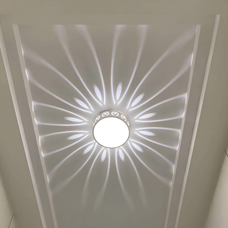 Aurora LED Ceiling Lamp - Atmospheric Lighting with Elegant Patterns
