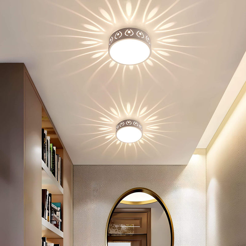 Aurora LED Ceiling Lamp - Atmospheric Lighting with Elegant Patterns