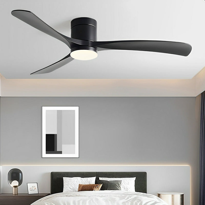 Design Ceiling Fan with LED – Whisper-Quiet Comfort and Modern Light