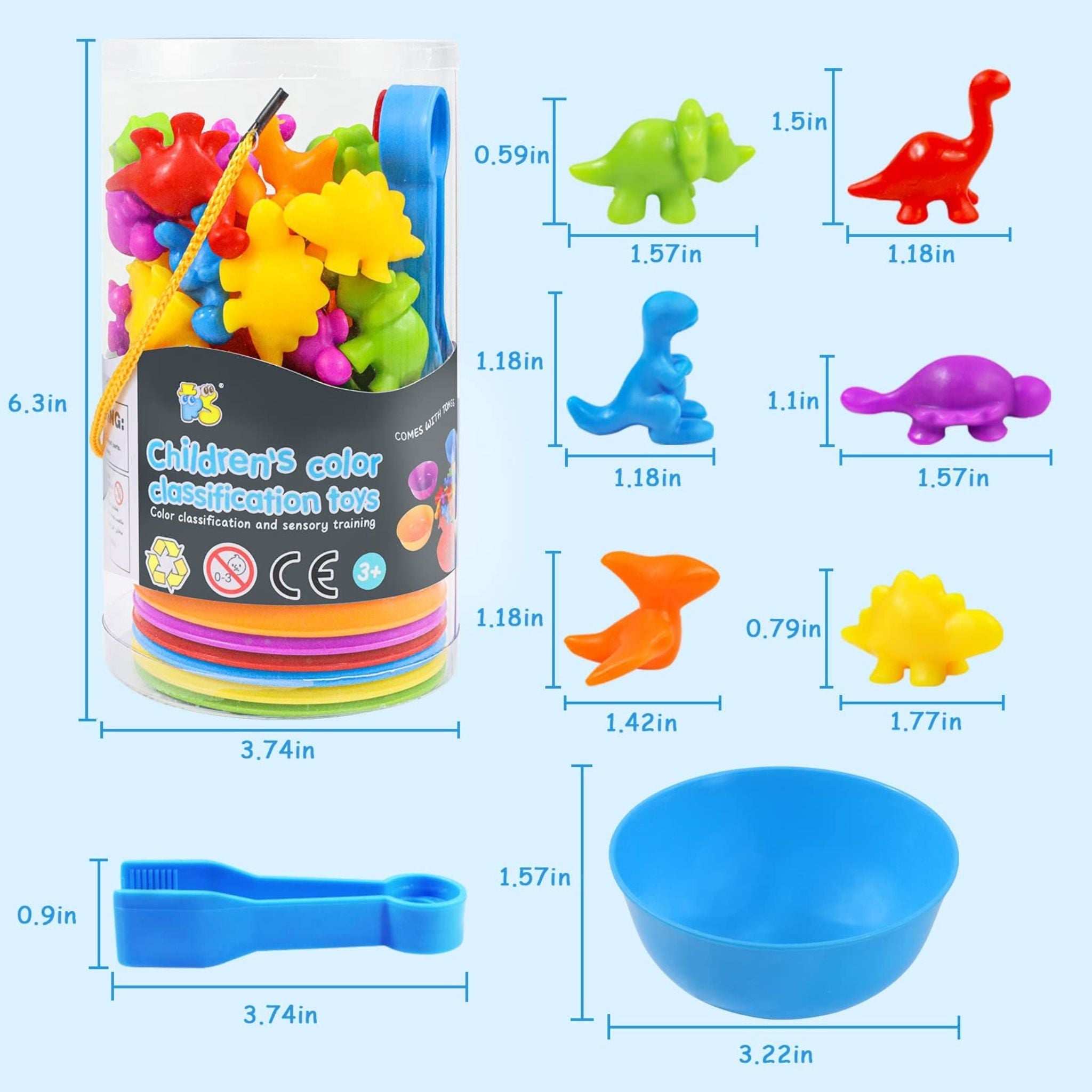 Dino Color Game - Educational and Interactive