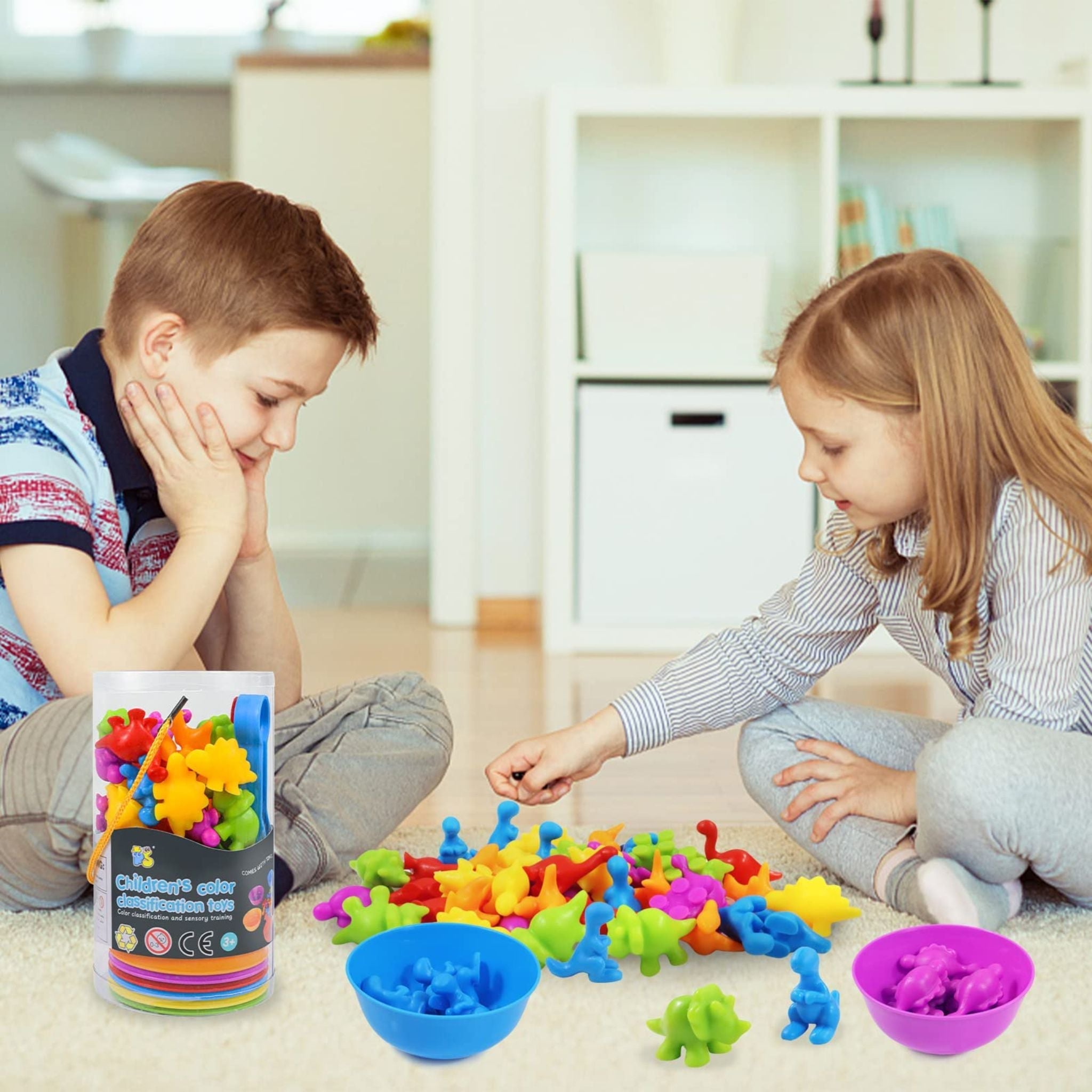 Dino Color Game - Educational and Interactive