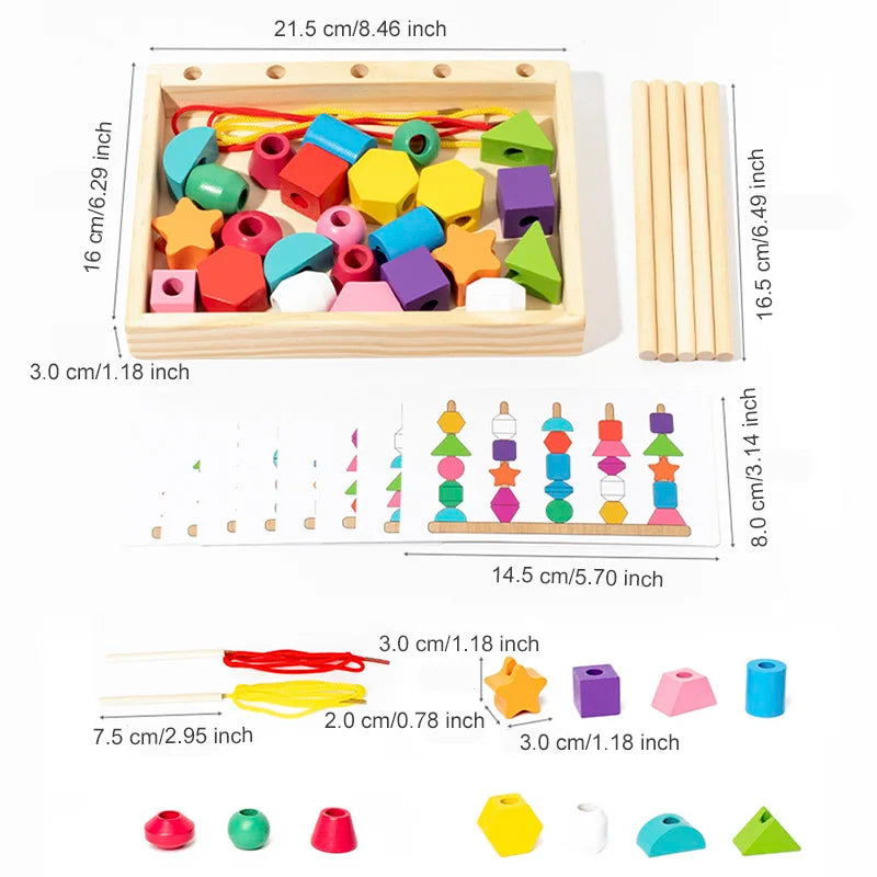 Shape and Color Learning Set - Educational and Fun