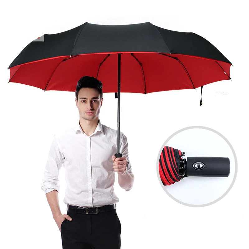 StormShield Umbrella – Windproof and Compact, Protected Against Rain