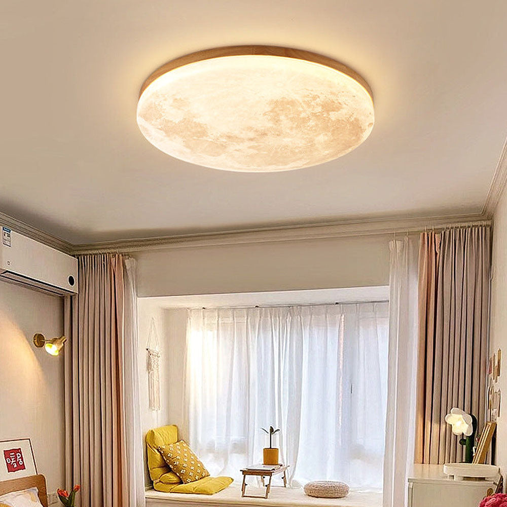 LunarGlow Ceiling Light – Serene Moonlit Ambiance for Every Space