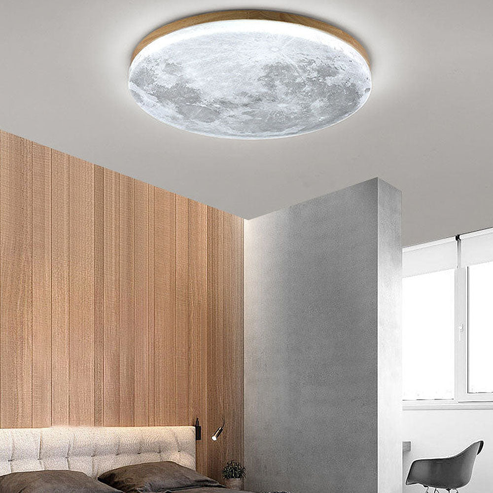 LunarGlow Ceiling Light – Serene Moonlit Ambiance for Every Space