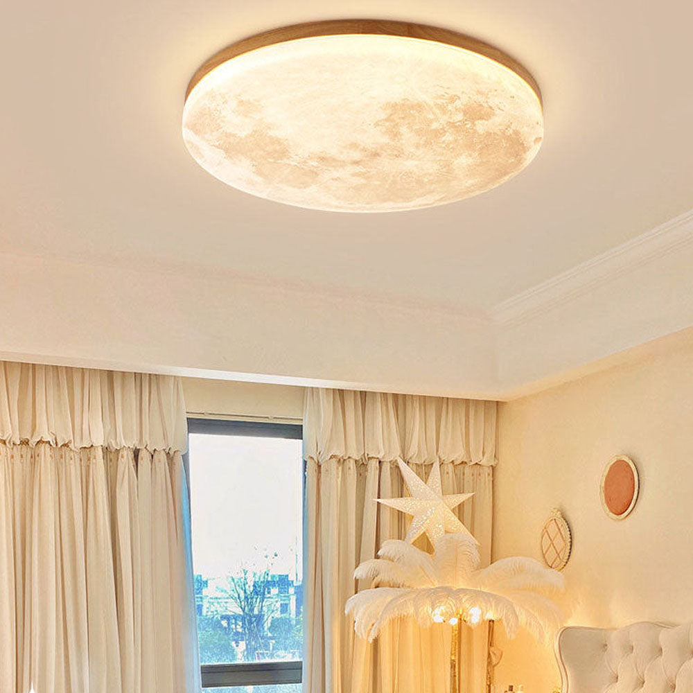 LunarGlow Ceiling Light – Serene Moonlit Ambiance for Every Space