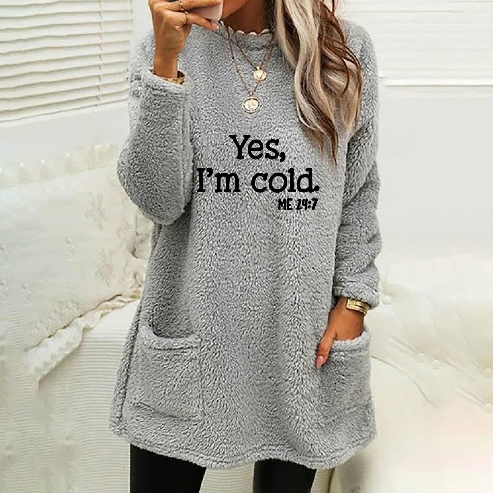 Teddy Comfort Sweater – For warm and cozy moments