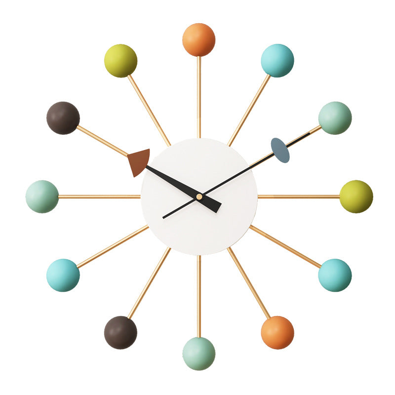 Modern Wall Clock with Dots – Stylish and Silent