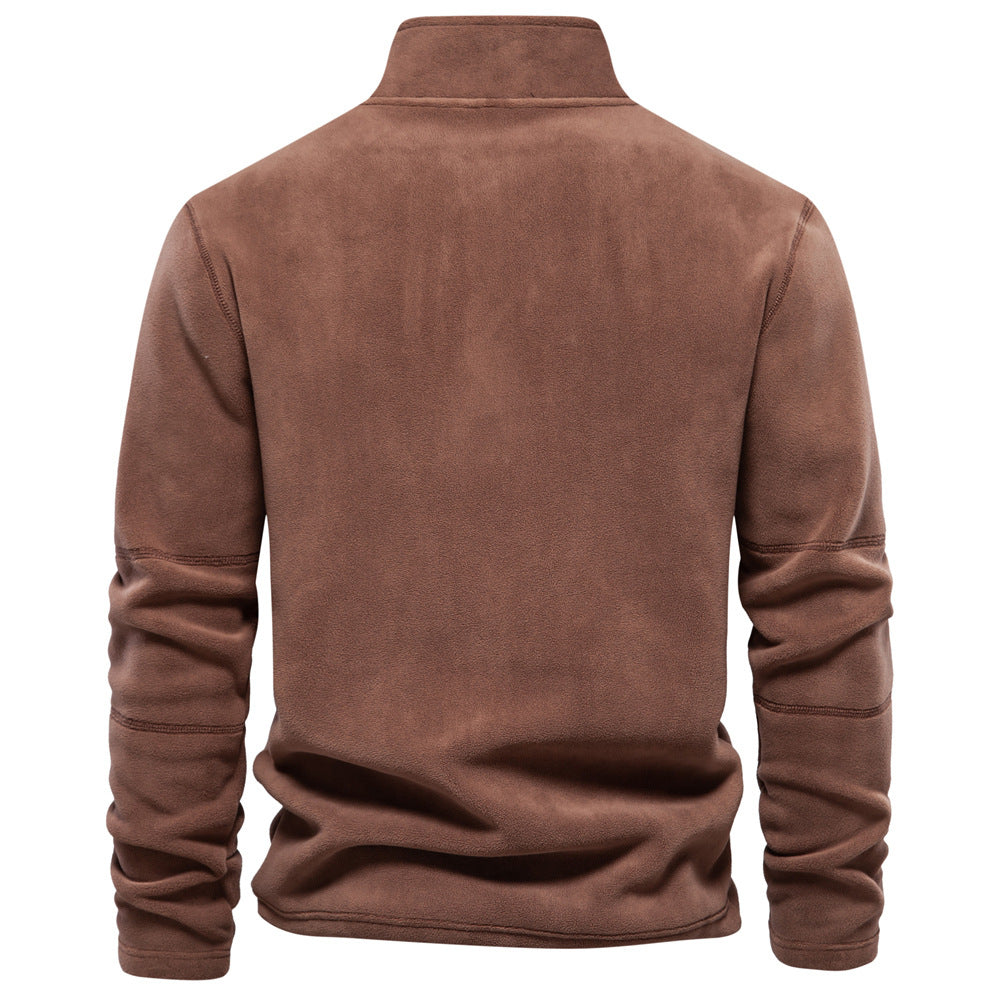 Winter Warm Fleece Sweater for Men – Comfortable and Stylish