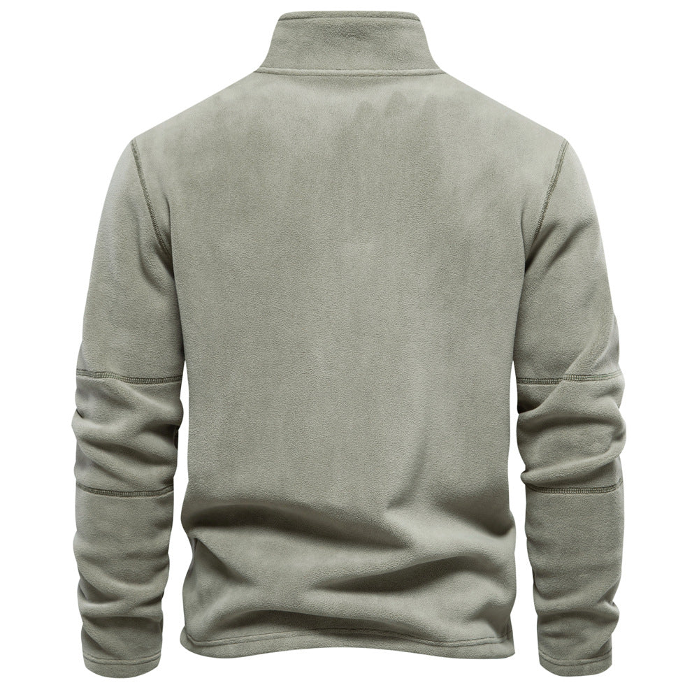 Winter Warm Fleece Sweater for Men – Comfortable and Stylish