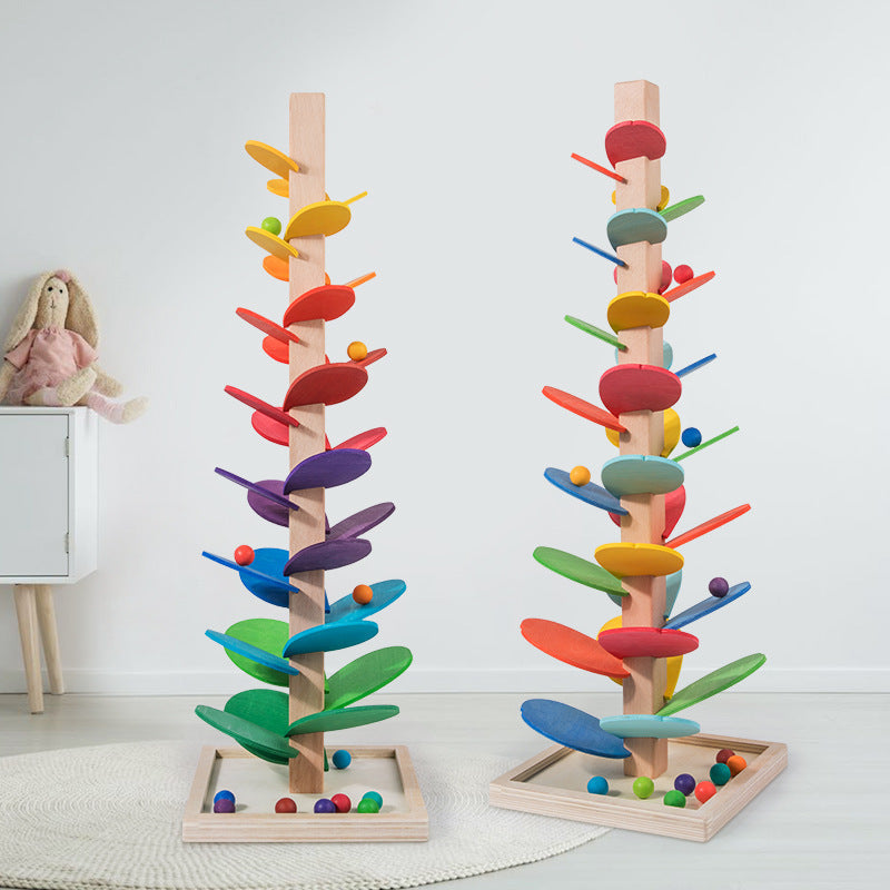 Timmy Colorful Balance Tree - Wooden Learning Game for Children
