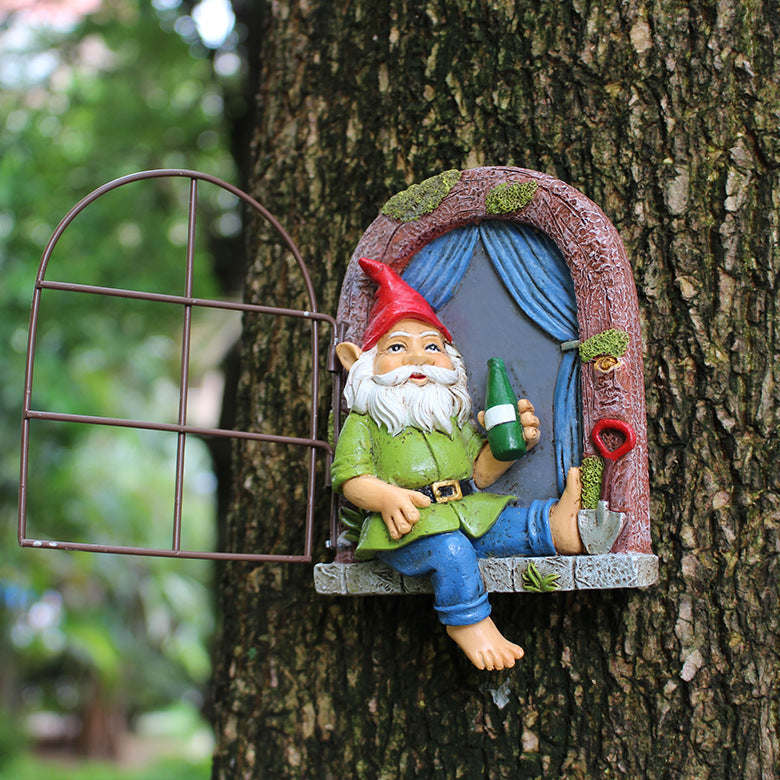 Cheerful Gnome Wall Decoration - Playful and Charming