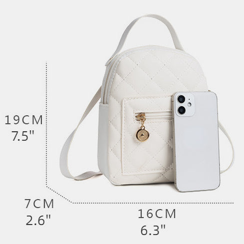 Chic Quilted Backpack – Practical and Stylish