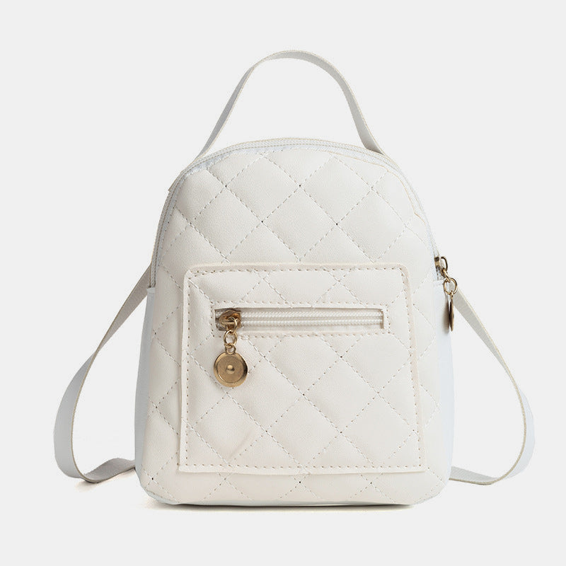 Chic Quilted Backpack – Practical and Stylish