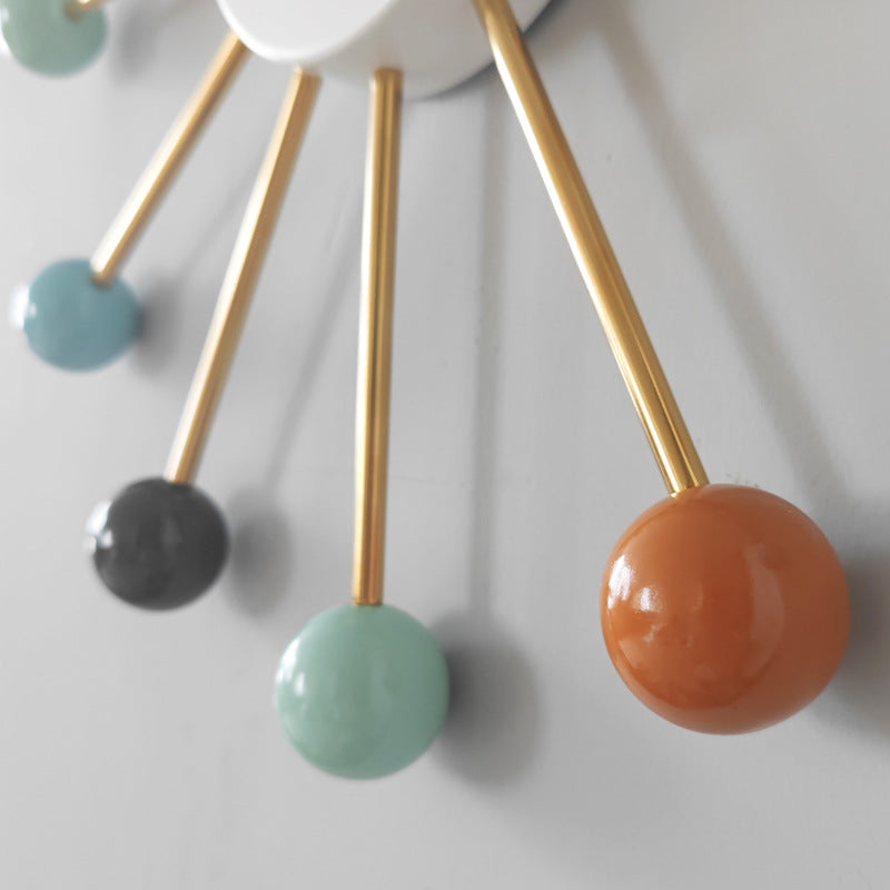 Modern Wall Clock with Dots – Stylish and Silent