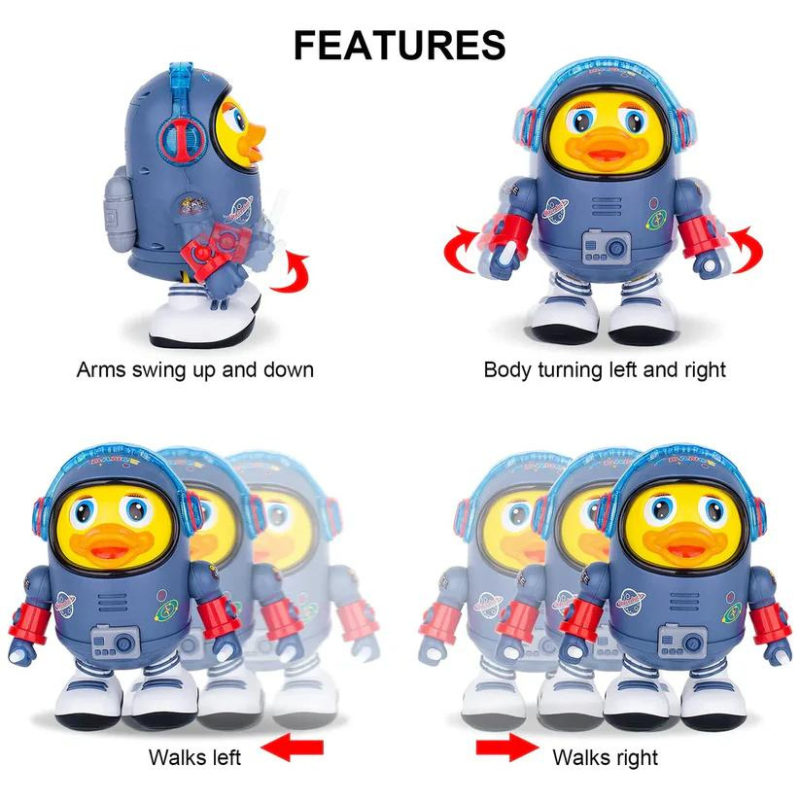 Joyful Space Duck - For Educational Fun