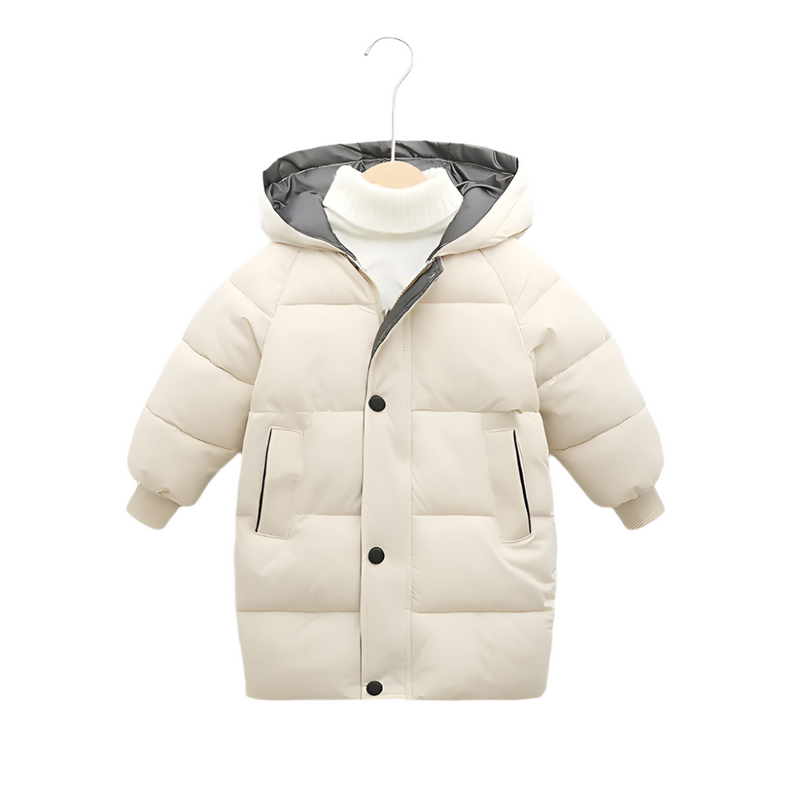 SnowGuard Kids Winter Jacket with Hood