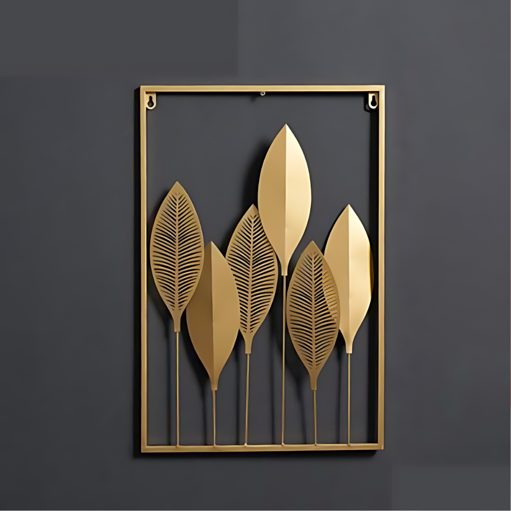 LuxiLeaf - Golden Wall Decoration