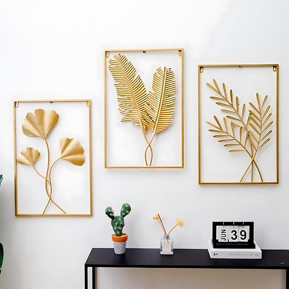 LuxiLeaf - Golden Wall Decoration