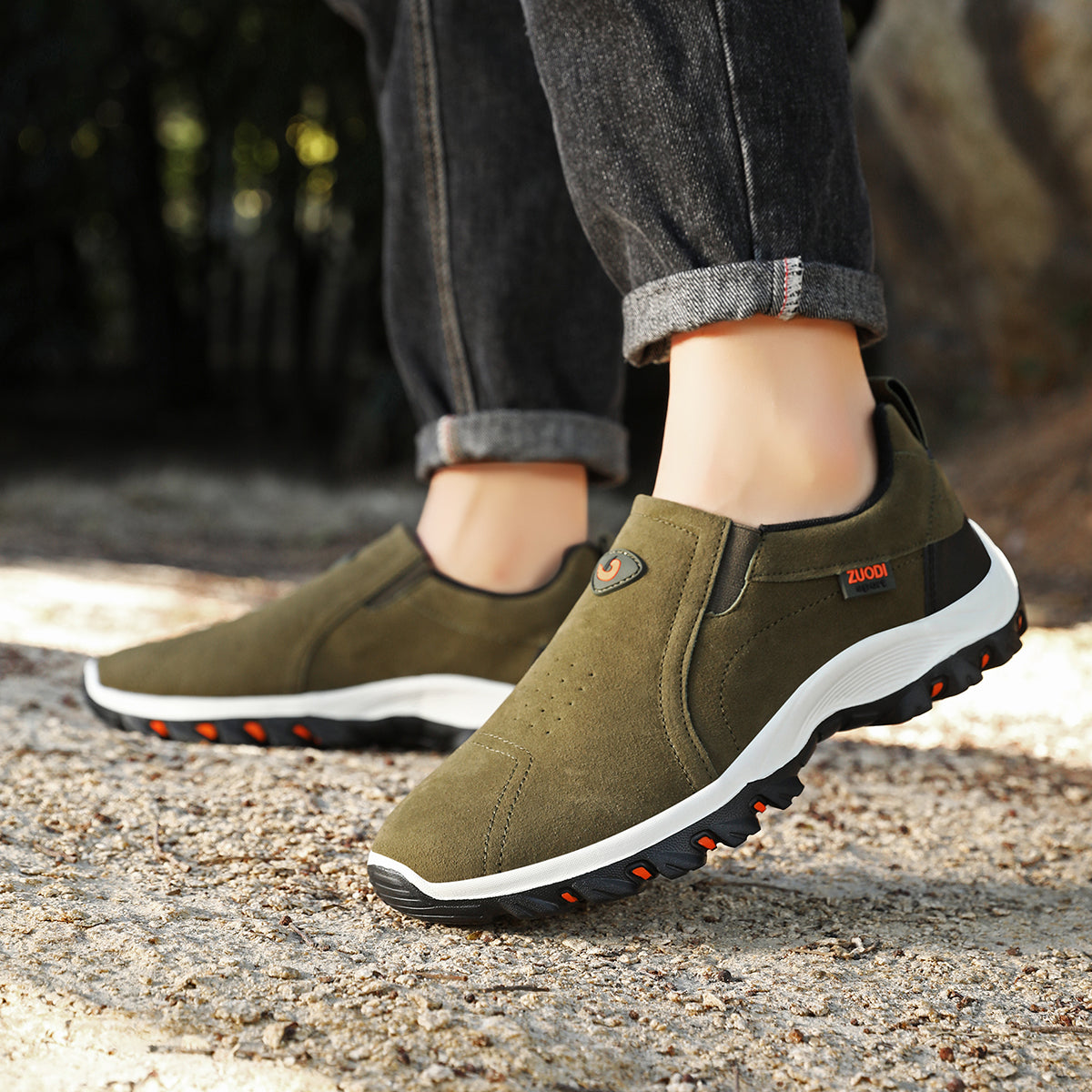 OrthoFlex Suede Orthopaedic Shoes – Durable Comfort for Men