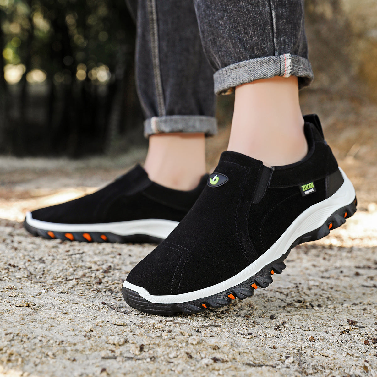 OrthoFlex Suede Orthopaedic Shoes – Durable Comfort for Men