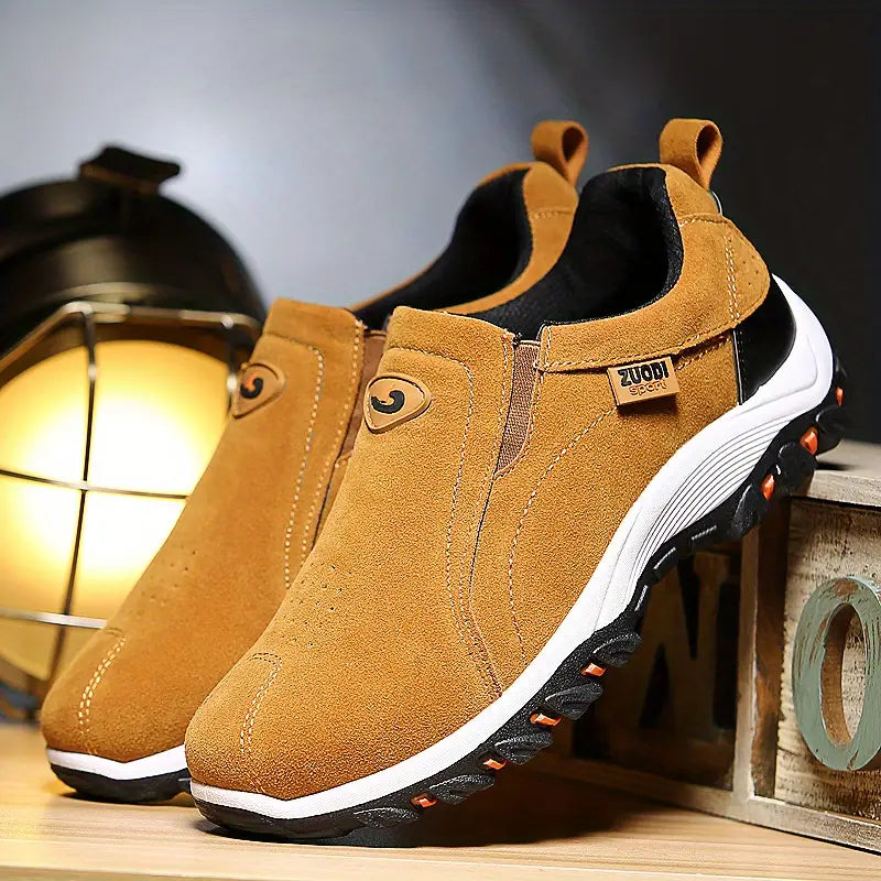 OrthoFlex Suede Orthopaedic Shoes – Durable Comfort for Men