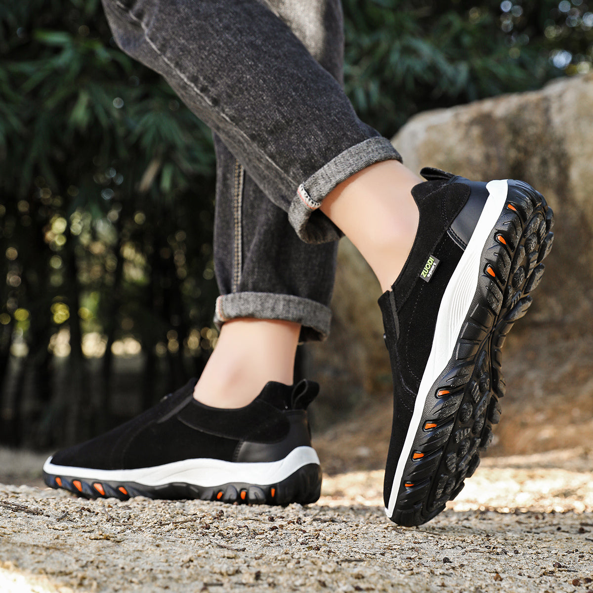 OrthoFlex Suede Orthopaedic Shoes – Durable Comfort for Men