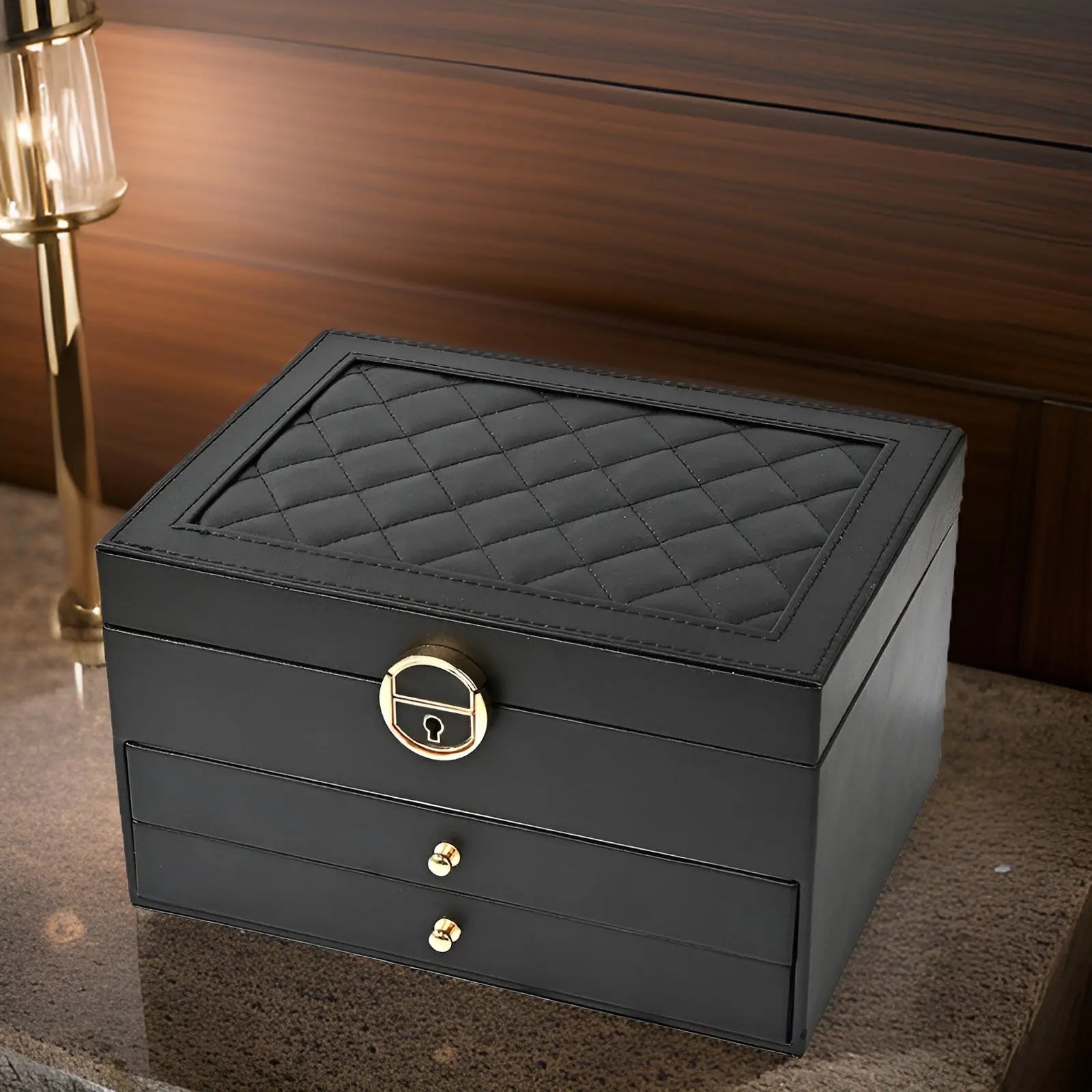 Luxury Multi-Layer Jewellery Box – Stylish & Durable Organiser
