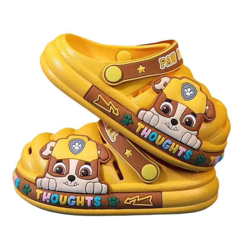 Paw Patrol Character Slippers - Fun and Cheerful Footwear for Kids