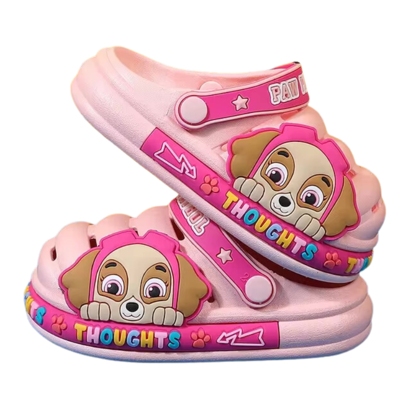 Paw Patrol Character Slippers - Fun and Cheerful Footwear for Kids