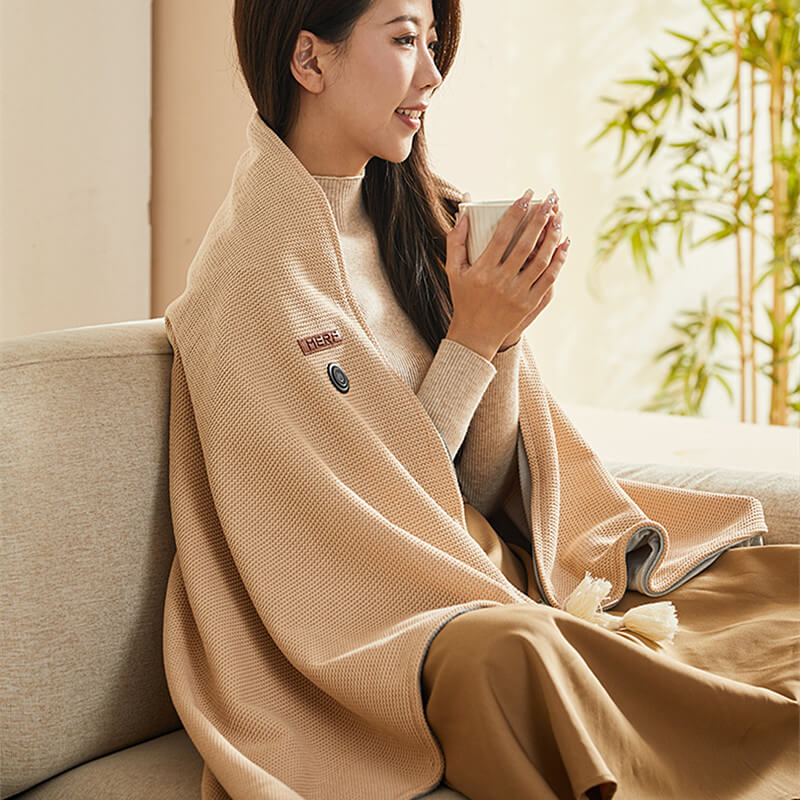 Snug Heated Scarf – Always Warm & Cosy