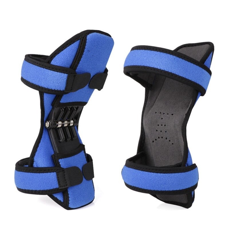 Adjustable Knee Support with Spring Mechanism – For Sports and Daily Use