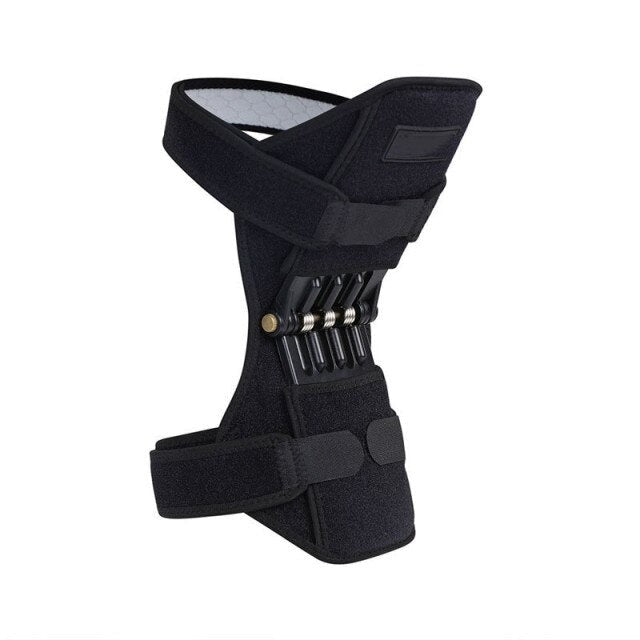 Adjustable Knee Support with Spring Mechanism – For Sports and Daily Use