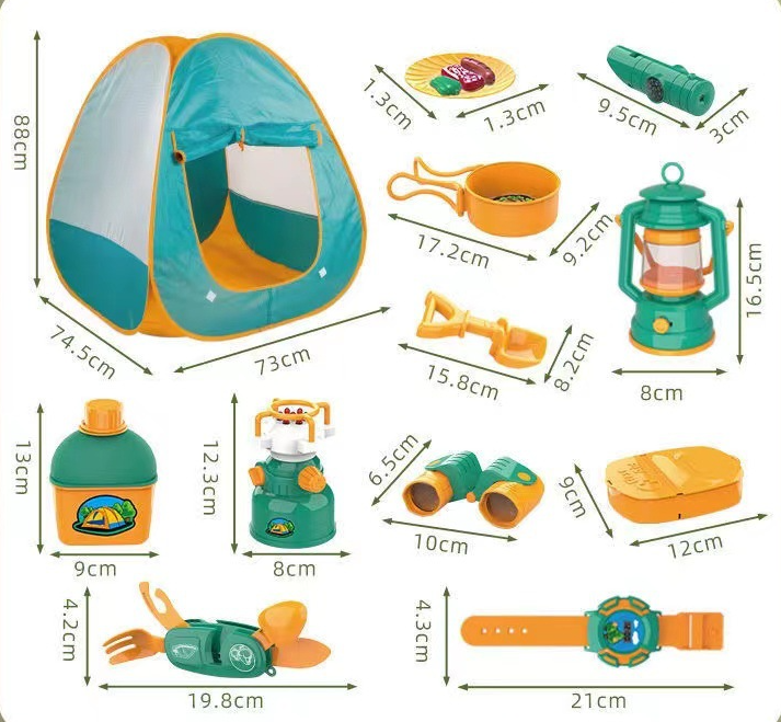 Adventure Camp - Complete Camping Package for Creative Playtime