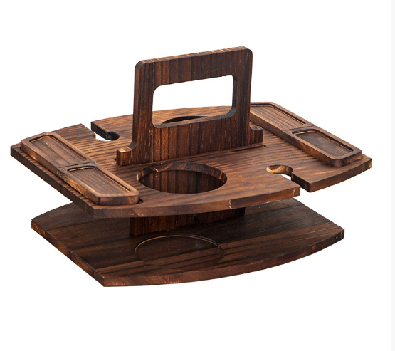 Elegant Wooden Picnic Wine Table – Practical and Luxurious
