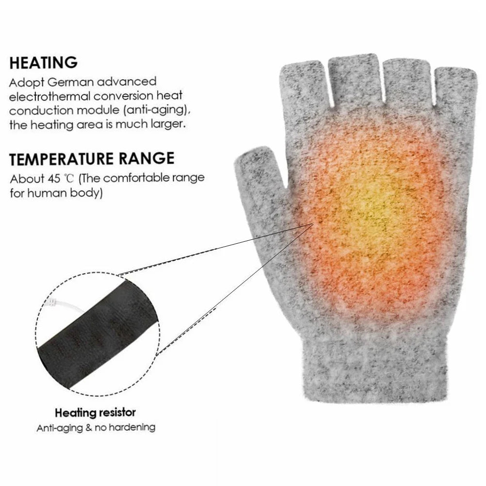 USB Heated Gloves – Always Warm Hands in Winter