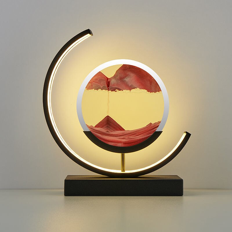 SandLight 3D Sand Table Lamp – Relaxing Design with Moving Sand