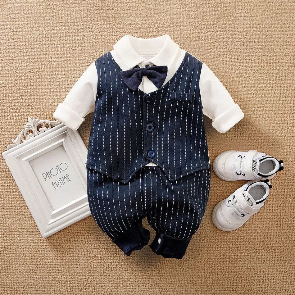 Chic Baby Tuxedo Outfit - Perfect for Parties