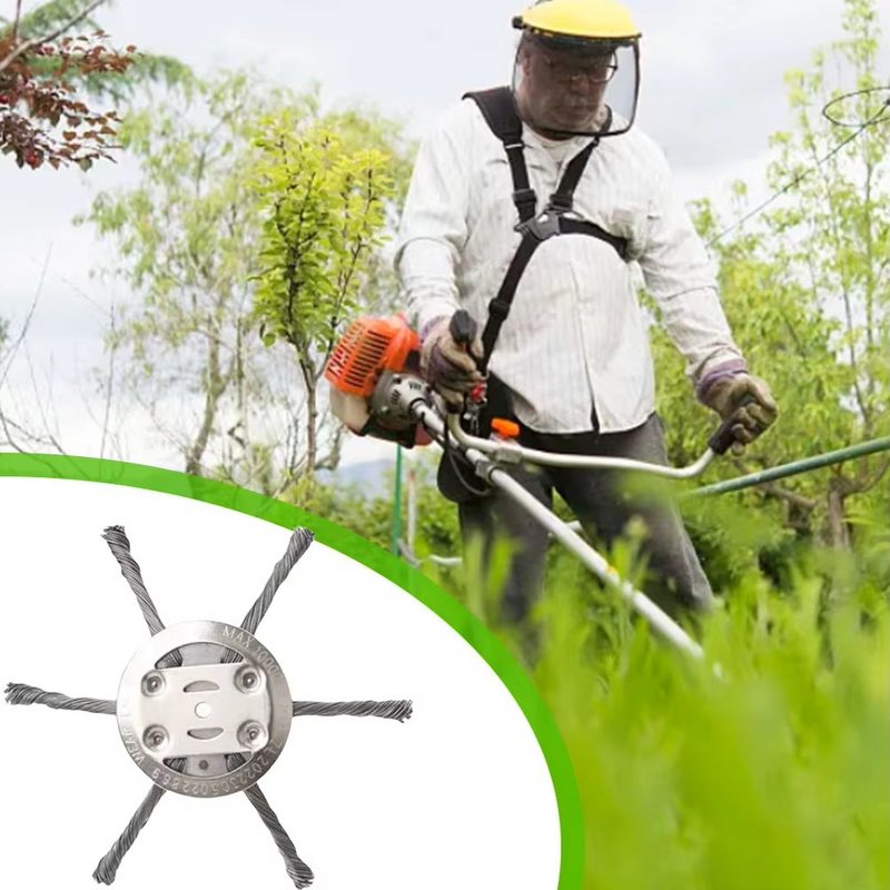 Universal Weed Brush Head – Powerful and Durable for Garden Maintenance