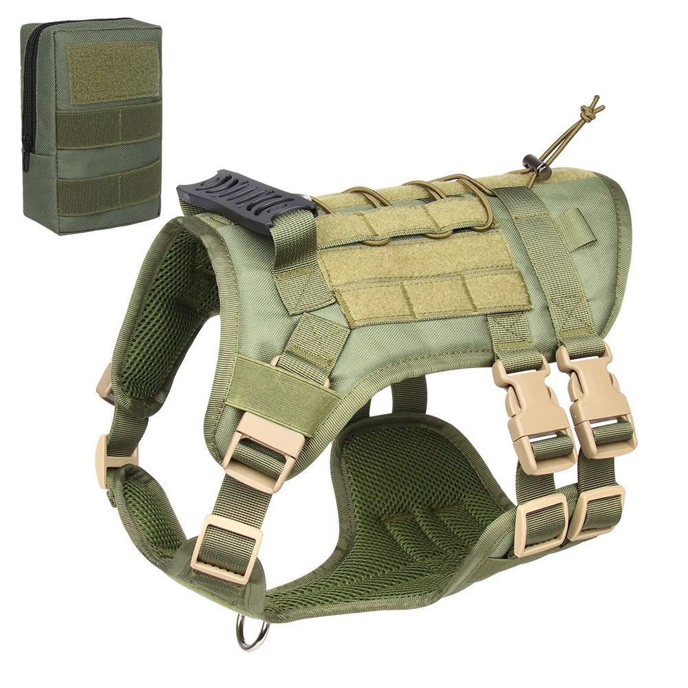 Tactical Dog Harness - Sturdy and Adjustable for Active Dogs