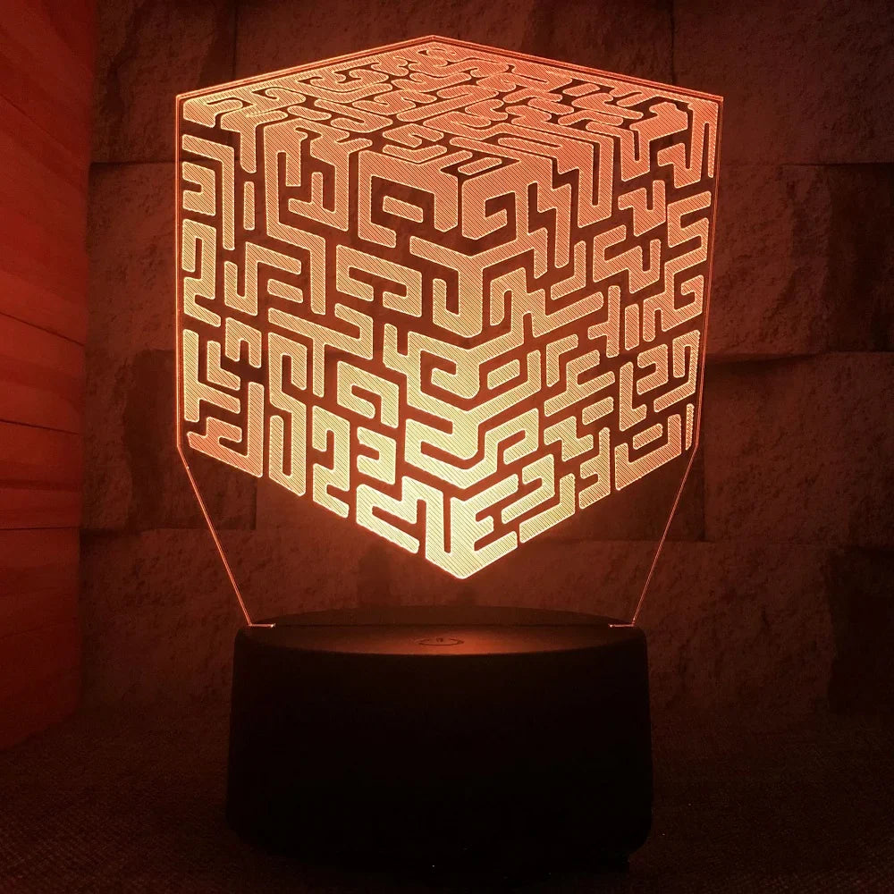 Diverse LED Game Characters Lamp - Playful Lighting for Gamers