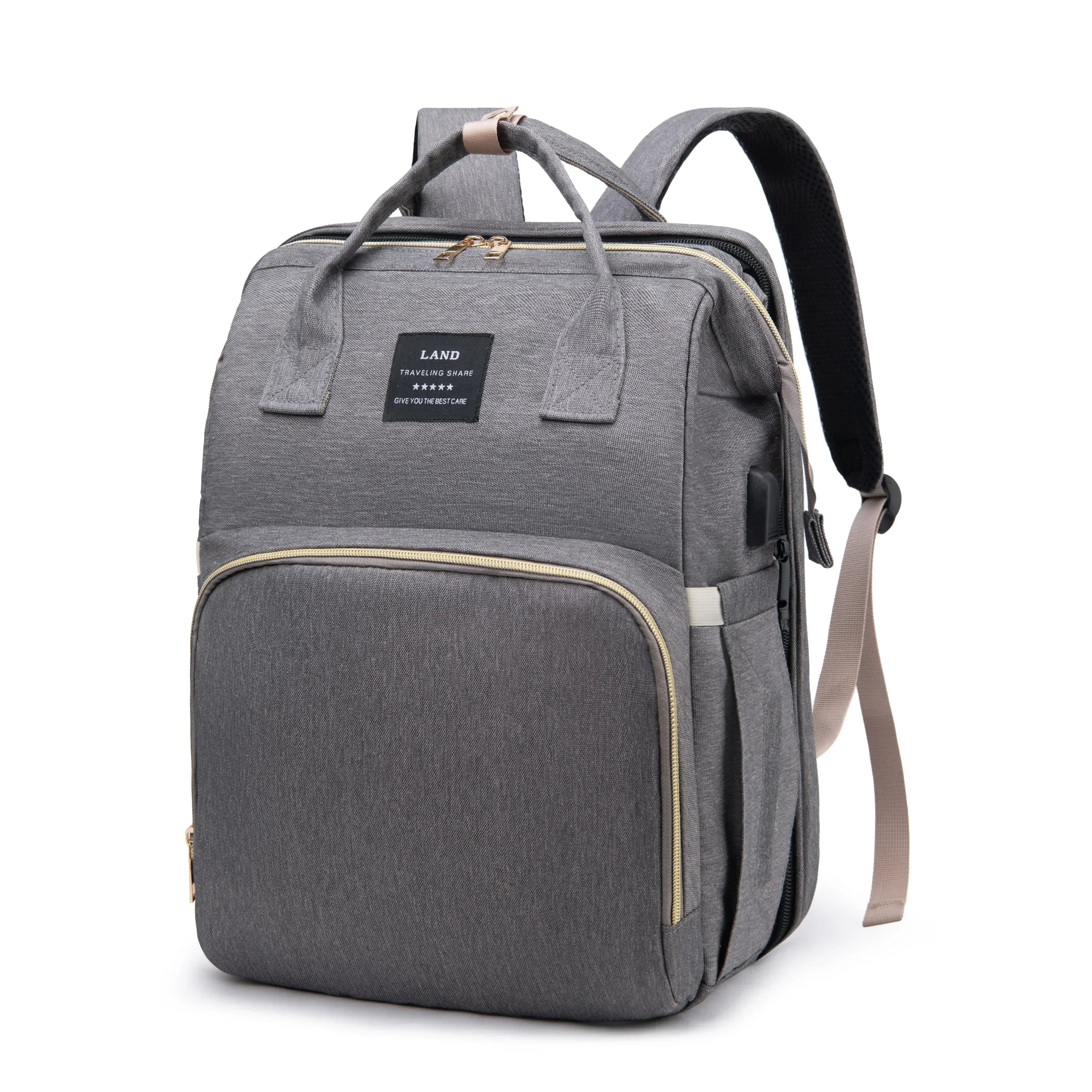 Multifunctional Diaper Bag - All-in-One Solution for On-the-Go